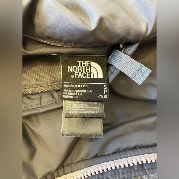 The North Face Kid’s Dark Gray Puffer Jacket